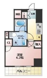 SQUARE CITY YOKOHAMA ODORIKOEN AZ (スクエアシティ横濱大通り公園AZ) 1002 間取り図