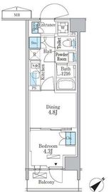 パークアクシス品川南大井パークフロント 333 間取り図