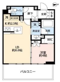 シティタワーズ東京ベイ 14階 間取り図