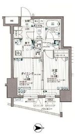 日神デュオステージ浅草国際通り 7階 間取り図