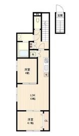 アーバンパーク宮前平WEST 201 間取り図