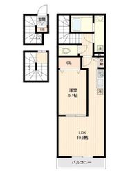 アーバンパーク宮前平WEST 307 間取り図
