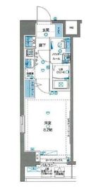 ジェノヴィア白金台グリーンヴェール 7階 間取り図