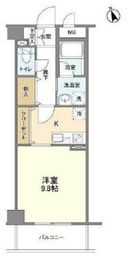 アスティオン高田 306 間取り図