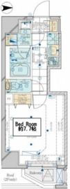 コンシェリア新橋マスターズヴィラ 12階 間取り図