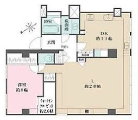 羽沢ハウス 1階 間取り図
