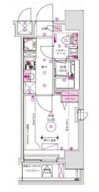 グロース西横浜 4階 間取り図