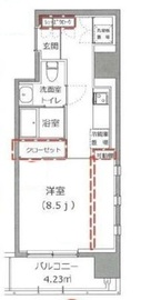 ohana みなとみらい 404 間取り図