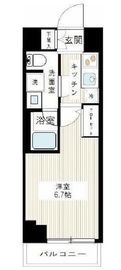 ARCOBALENO MUSASHIKOSUGI (アルコバレーノ武蔵小杉) 1階 間取り図