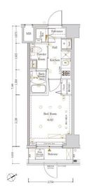Log鶴見 (ログ鶴見) 4階 間取り図