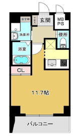 桐ハウス 602 間取り図