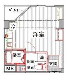 インペリアル赤坂フォーラム 5階 間取り図