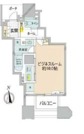 ドゥ・トゥール 52階 間取り図