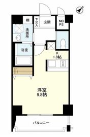 桐ハウス 301 間取り図