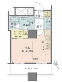 ザ・パークハウス西新宿タワー60 30階 間取り図