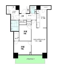 ザ・タワー横浜北仲 11階 間取り図
