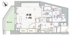スカイコートグランデ清澄白河 2階 間取り図