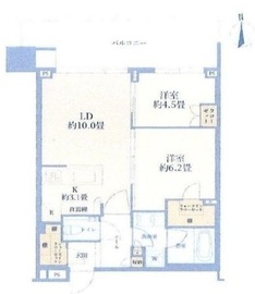 HARUMI FLAG SKYDUO PARK VILLAGE (晴海フラッグ スカイデュオ パークヴィレッジ) 43階 間取り図