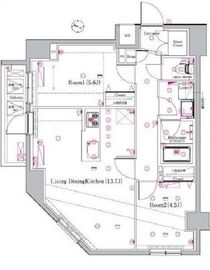 メイクスデザイン東十条 10階 間取り図