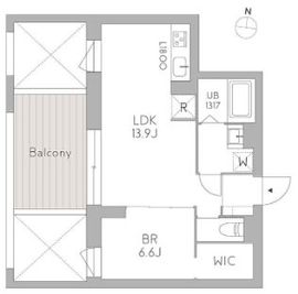 グランデュオ経堂19 (GranDuo Kyodo19) 202 間取り図
