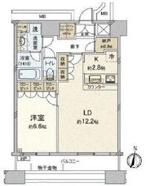 ラゾーナ川崎レジデンス 26階 間取り図