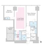 ラ・トゥール新宿ファースト 1905 間取り図