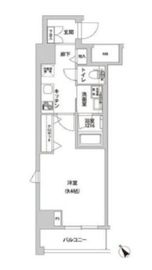 ラ・メージュ山下公園 401 間取り図