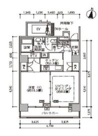 東雲キャナルコートCODAN 18-507 間取り図