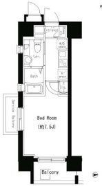 パークキューブ大井町 1205 間取り図