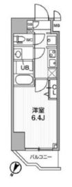 ALTERNA横濱阪東橋 (オルタナ横濱阪東橋) 104 間取り図