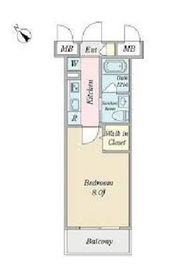 ラルーチェ麻布台 303 間取り図