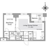 コンフォリア・リヴ文京護国寺 405 間取り図
