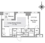 コンフォリア・リヴ文京護国寺 205 間取り図