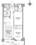 コンフォリア・リヴ文京護国寺 211 間取り図