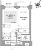コンフォリア・リヴ文京護国寺 401 間取り図