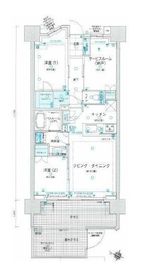 ライオンズ南千住グランプレイス 1階 間取り図