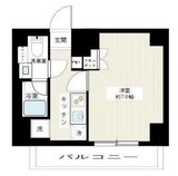 SQUARE CITY TSURUMI RIVERSIDE (スクエアシティ鶴見リバーサイド) 5階 間取り図