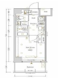 Log横浜伊勢町 (ログ横浜伊勢町) 6階 間取り図