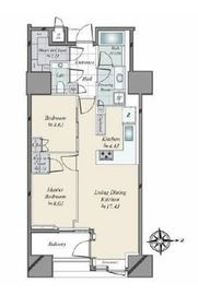 三田ガーデンヒルズ EAST HILL 9階 間取り図