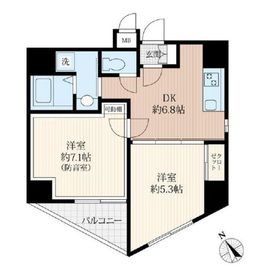 ラシクラス麹町 1001 間取り図