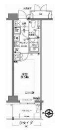 MFPRコート木場公園 909 間取り図