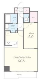 N residence SUMIYOSHI (エヌレジデンススミヨシ) 510 間取り図