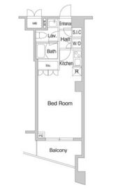 プライムアーバン西荻窪Ⅱ 213 間取り図
