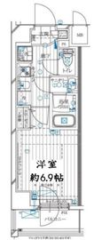 レガリス溝の口 601 間取り図