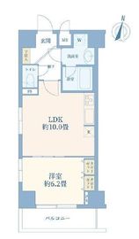デュオ・スカーラ麹町 2階 間取り図
