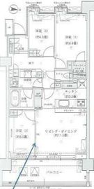 パークホームズ品川ザ レジデンス 4階 間取り図