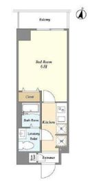 アルファコート青砥2 305 間取り図
