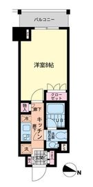 エスティメゾン赤羽 1109 間取り図