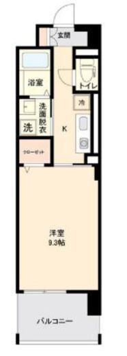 カーサグランデ 507 間取り図