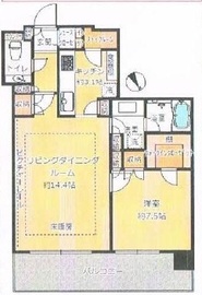 スカイズタワー＆ガーデン 19階 間取り図